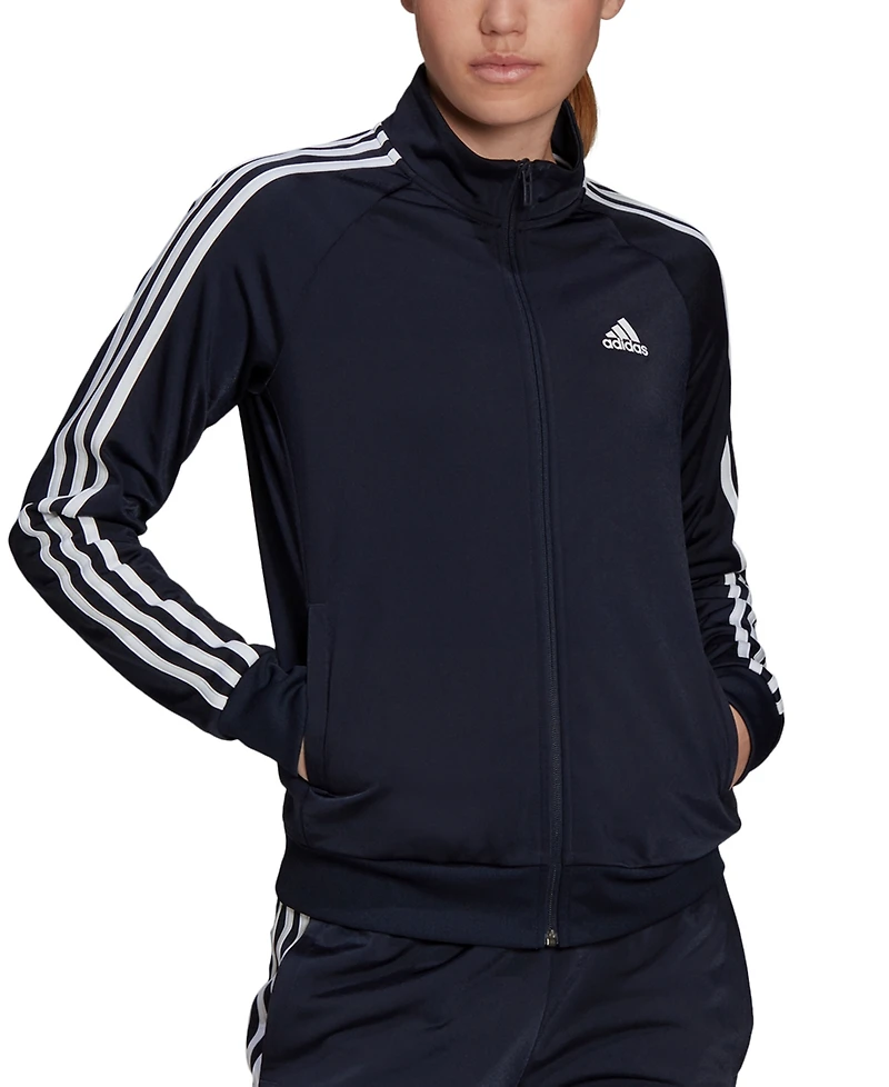 adidas Women's 3-Stripe Tricot Track Jacket, Xs-4X