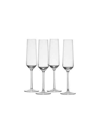 Zwiesel Glas Pure Champagne 7.3oz Set of 4