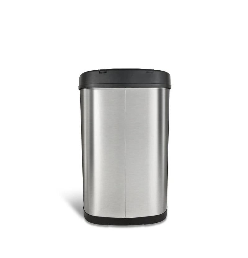 Ninestars 13 Gallon Kitchen Trash Can, Automatic Touchless Motion Sensor Trash Can with Lid