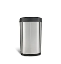 Ninestars 13 Gallon Kitchen Trash Can, Automatic Touchless Motion Sensor Trash Can with Lid
