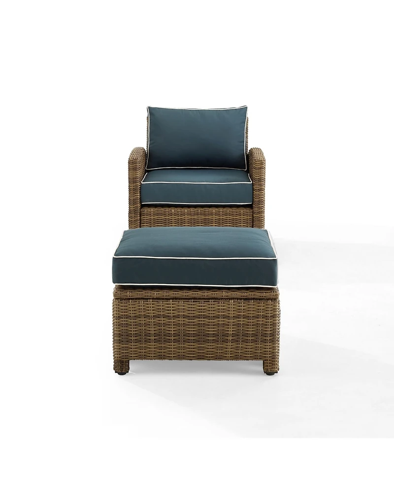 Bradenton Outdoor Wicker Chair Set, 2 Piece