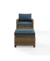 Bradenton Outdoor Wicker Chair Set, 2 Piece