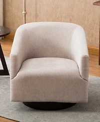 Geneva Wood Base Swivel Chair