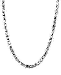 Esquire Men's Jewelry Triple Woven Link 22" Chain Necklace, Created for Macy's