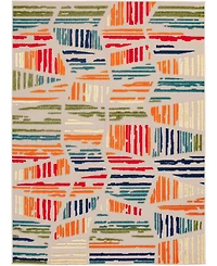 Closeout! Northern Weavers Britta Bri-02 7'10" x 9'10" Outdoor Area Rug
