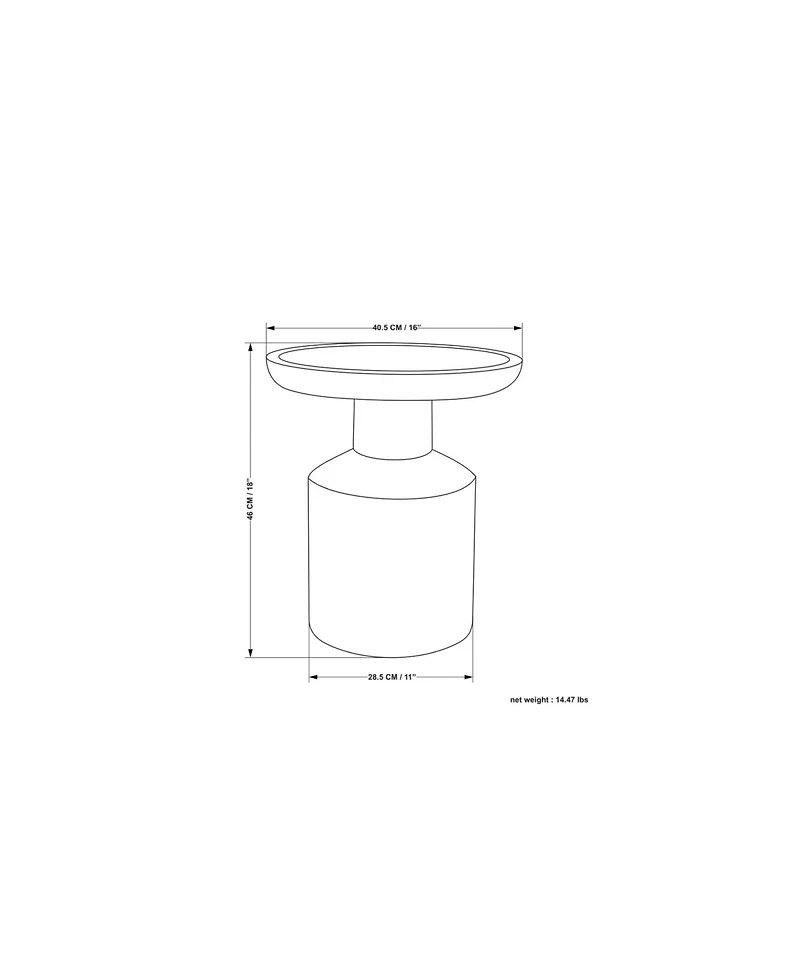 Haynes Wooden Accent Table
