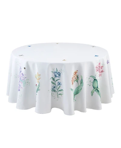 Lenox Butterfly Meadow Garden Tablecloth, 70" Round
