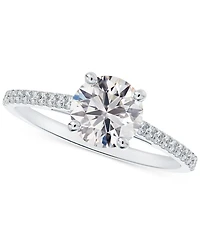 Portfolio by De Beers Forevermark Diamond Cathedral Pave Band Engagement Ring (5/8 ct. t.w.) 14k White, Yellow or Rose Gold