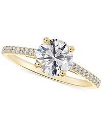 Portfolio by De Beers Forevermark Diamond Cathedral Pave Band Engagement Ring (5/8 ct. t.w.) in 14k White, Yellow or Rose Gold