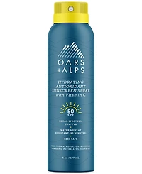 Oars + Alps Hydrating Antioxidant Sunscreen Spray Spf 50, 6-oz.