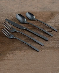 Cambridge Silversmiths Beacon Sand Mirror 20-Piece Flatware Set, Service for 4
