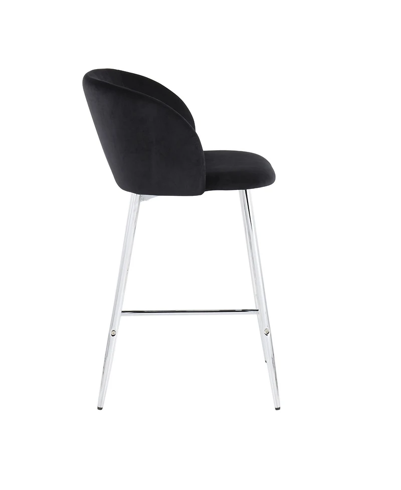 Fran Contemporary Counter Stool, Set of 2