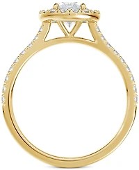 Portfolio by De Beers Forevermark Diamond Oval Halo Engagement Ring (1 ct. t.w.) in 14k Gold
