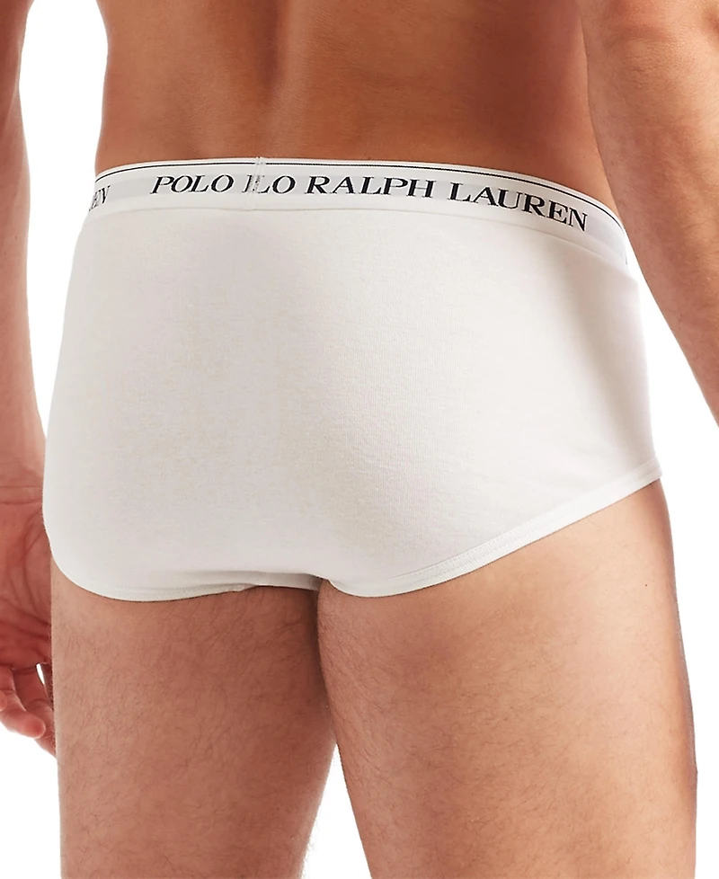 Polo Ralph Lauren Men's 3-Pack Big & Tall Cotton Briefs
