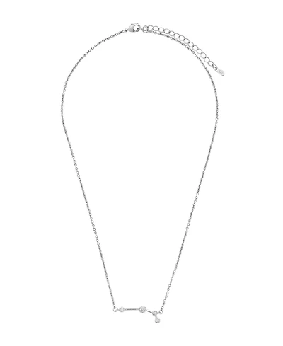 Women's When Stars Align Constellation Necklace Silver Plated