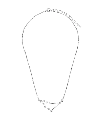 Women's When Stars Align Constellation Necklace Silver Plated