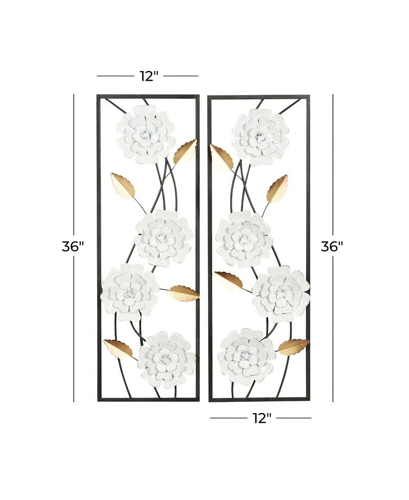 Contemporary Wall Decor, Set of 2