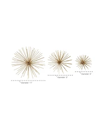 Contemporary Abstract Wall Decor, Set of 3
