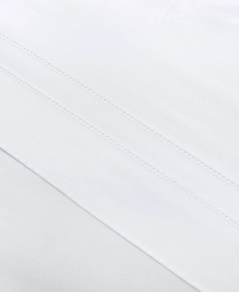 Tommy Bahama Home Solid Pleated Cotton Sateen Tailored Bedskirt, King