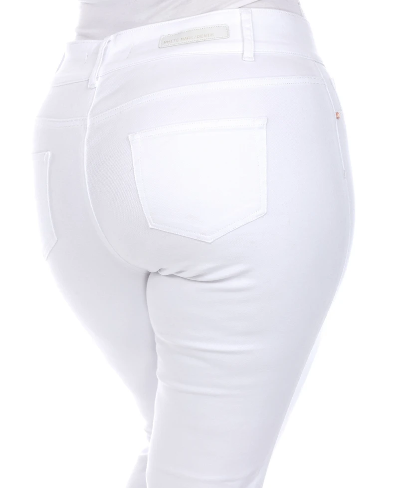 White Mark Plus Capri Jeans