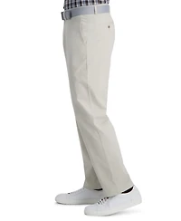Haggar Men's Straight Fit Soft Chino Premium Dress Pant