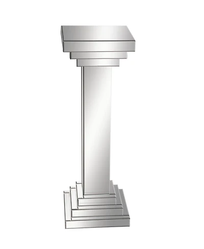 Glam Pedestal Table