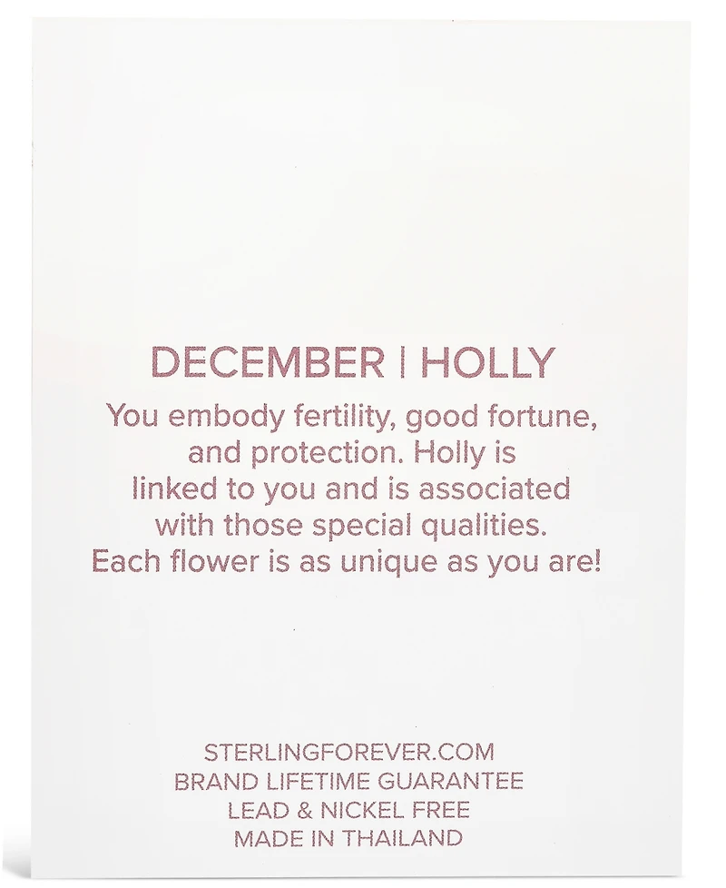 Women's Birth Flower Necklace