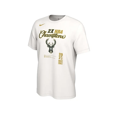 Nike Milwaukee Bucks Men's Finals Champ Locker Room T-Shirt