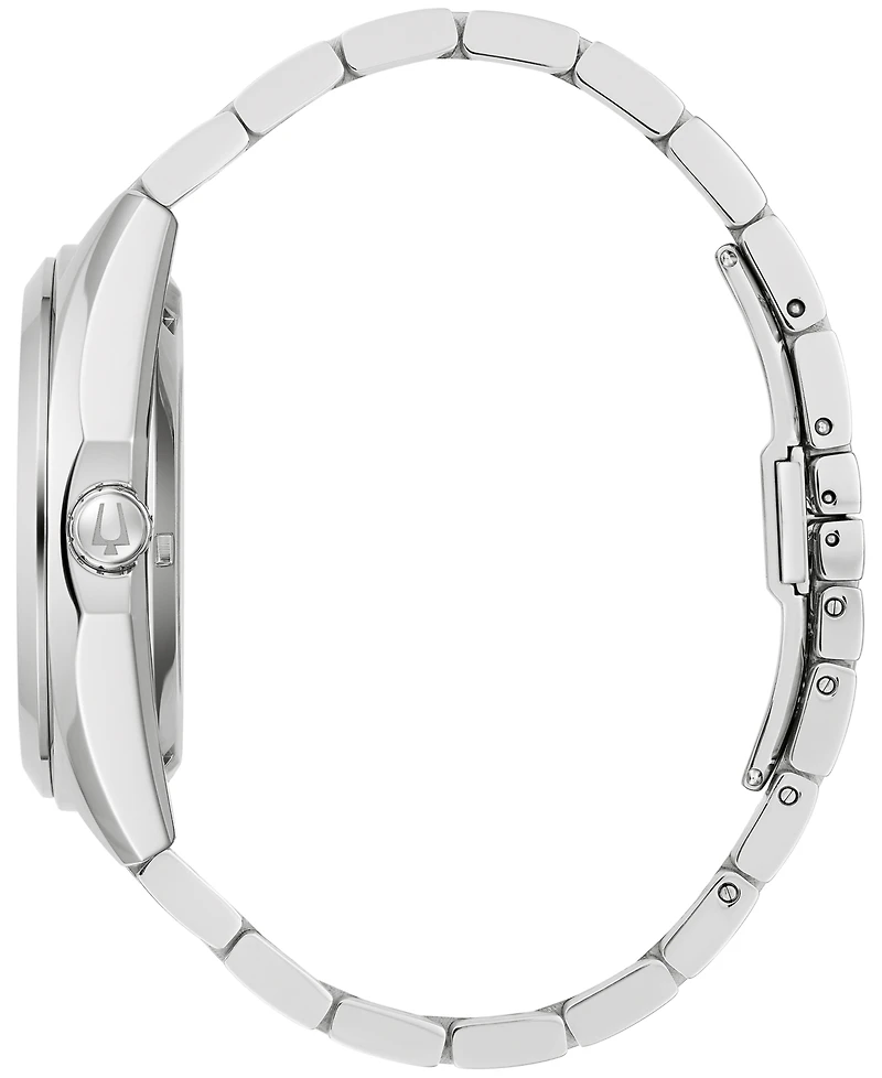 Bulova Men's Automatic Surveyor Stainless Steel Bracelet Watch 42mm
