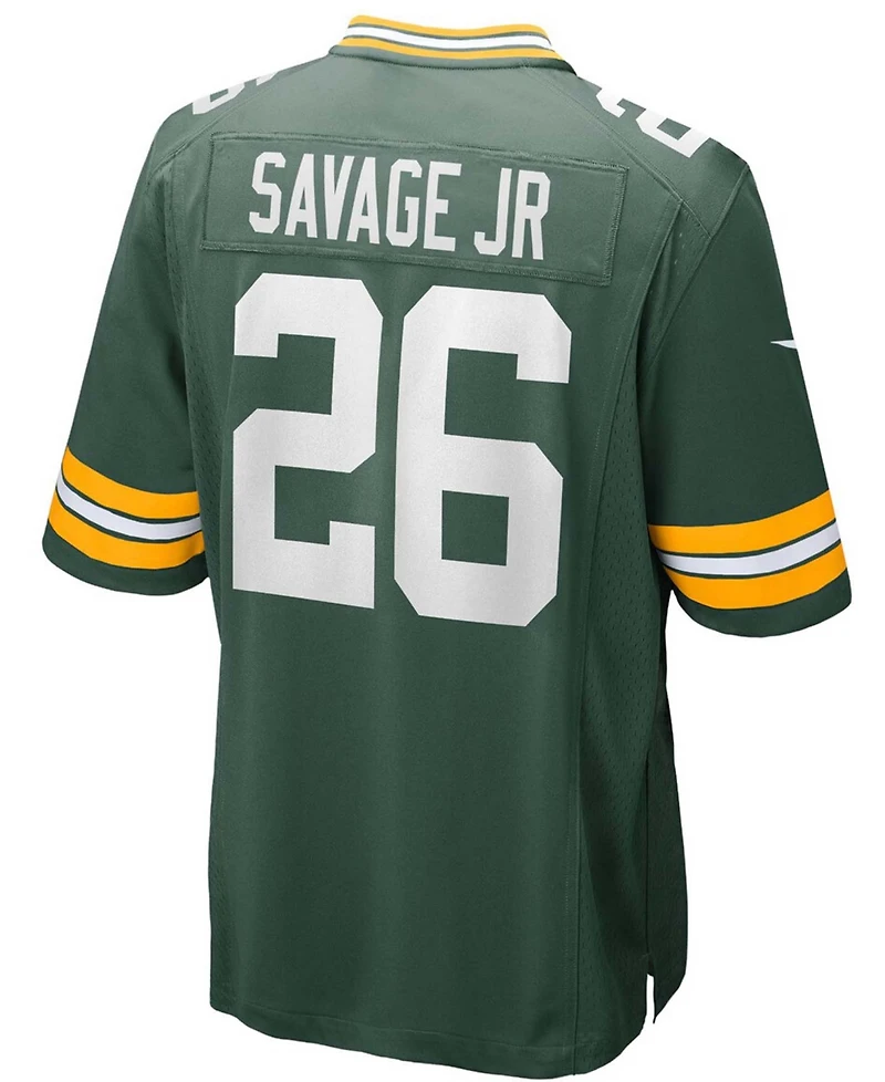 Men's Darnell Savage Jr. Green Bay Packers Game Team Jersey
