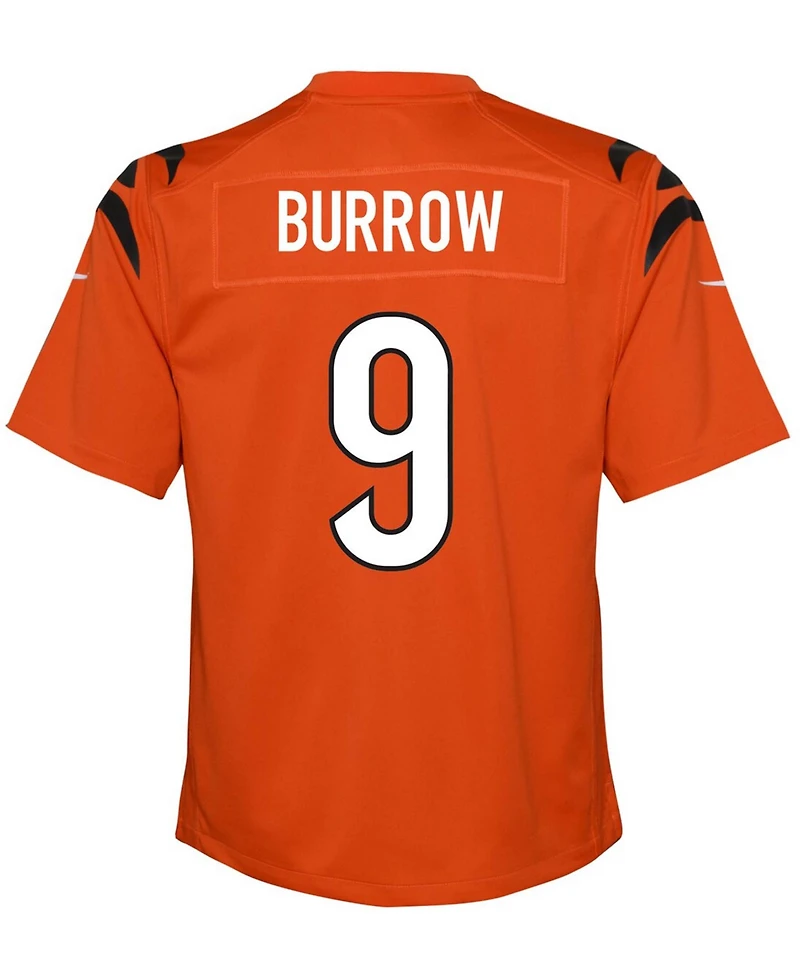 Nike Big Boys and Girls Joe Burrow Cincinnati Bengals Game Jersey