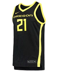 Nike Men's #21 Oregon Ducks Team Replica Basketball Jersey