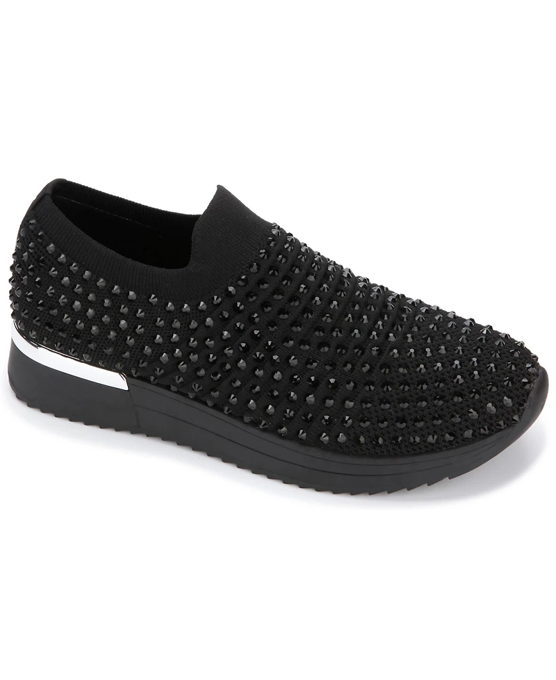 Kenneth Cole Reaction Women's Cameron Jewel Joggers Sneakers - Extended Widths