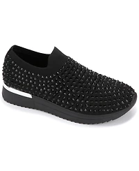 Kenneth Cole Reaction Women's Cameron Jewel Joggers Sneakers - Extended Widths