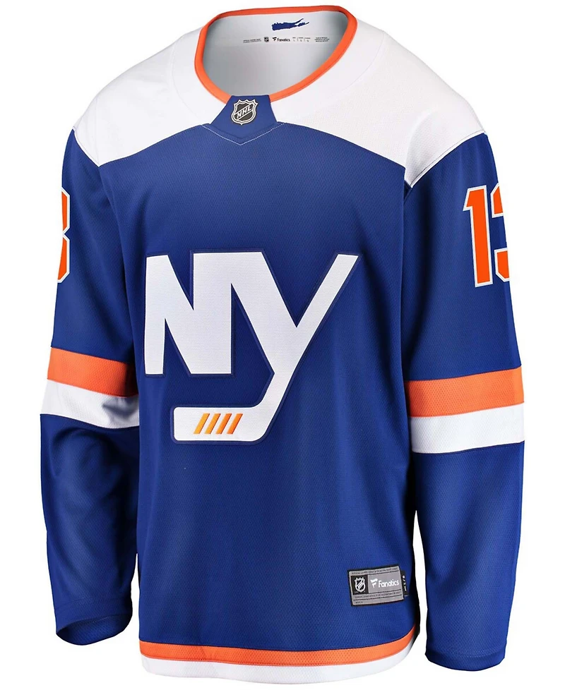 Men's Mathew Barzal Blue New York Islanders Alternate Breakaway Jersey