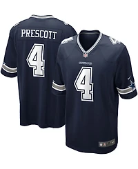 Big Boys and Girls Dak Prescott Dallas Cowboys Throwback Game Jersey