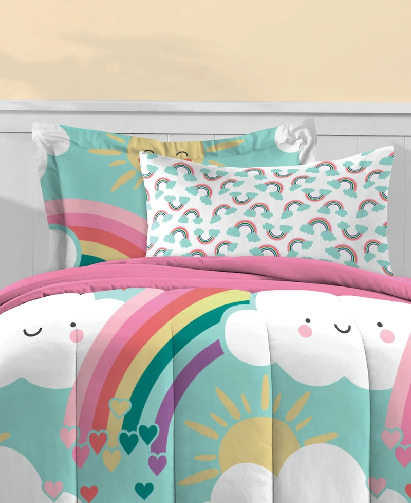 Dream Factory Rainbow Flare 5-Pc. Comforter Set, Twin