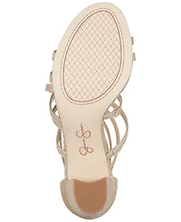 Jessica Simpson Women's Stassey Strappy Block Heel Dress Sandals