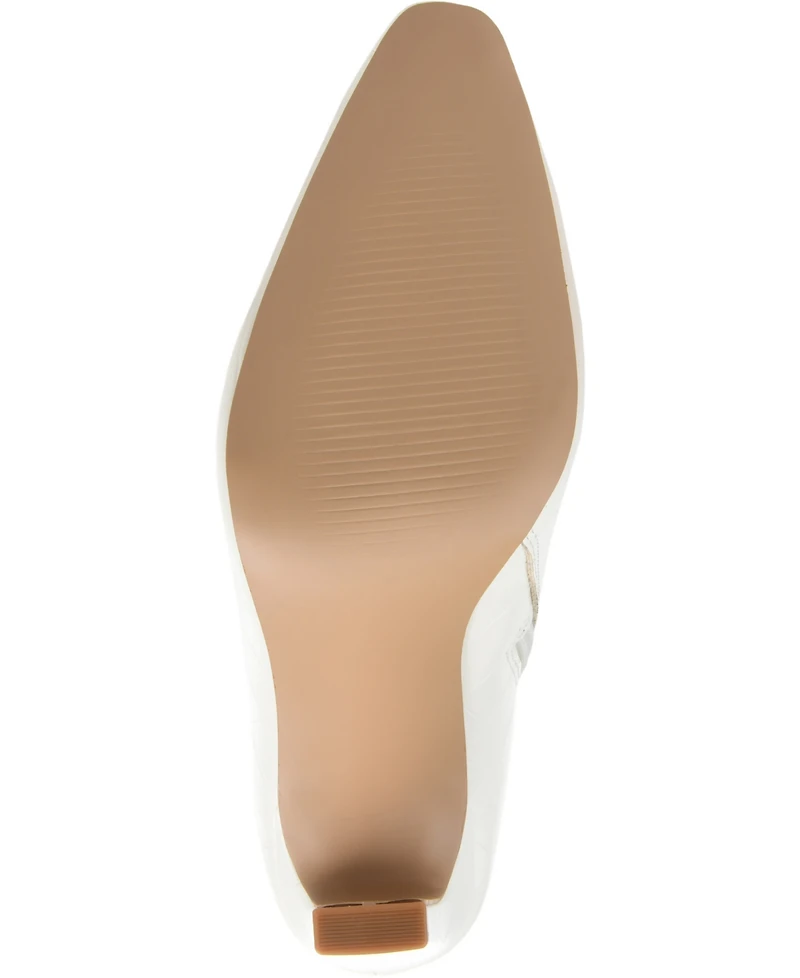 Journee Collection Women's Elanie Croc Booties