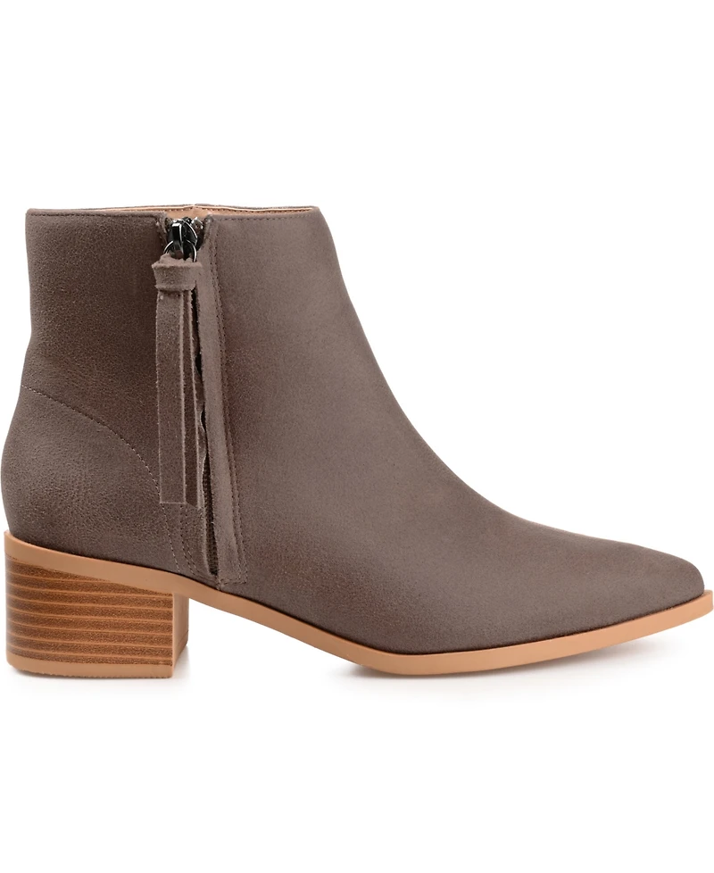 Journee Collection Women's Sadiya Pointed Toe Booties