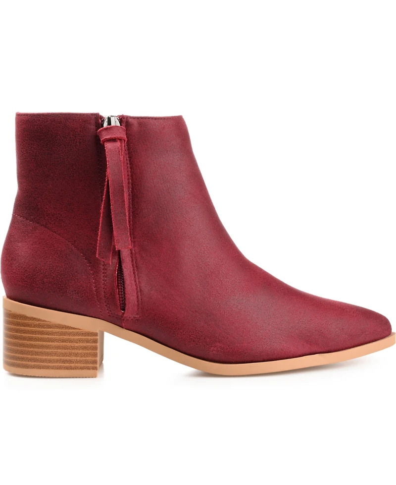 Journee Collection Women's Sadiya Pointed Toe Booties