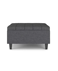 Harrison Small Coffee Table Storage Ottoman