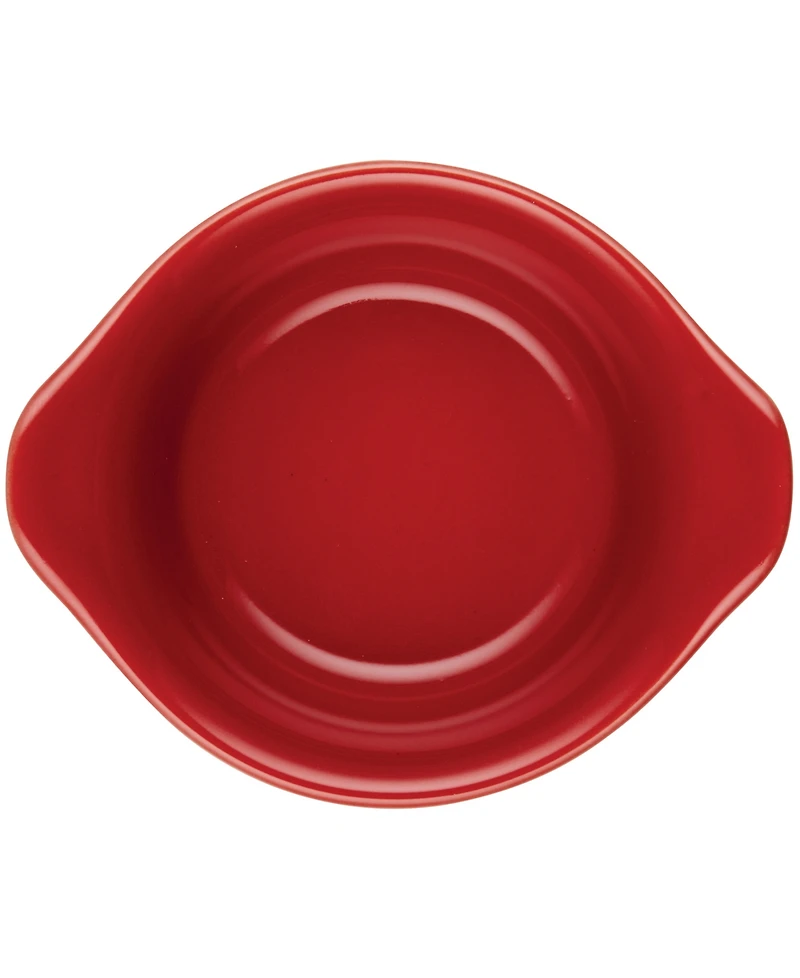 Rachael Ray Ceramics Round Ramekin Dipper Cups, Set of 4
