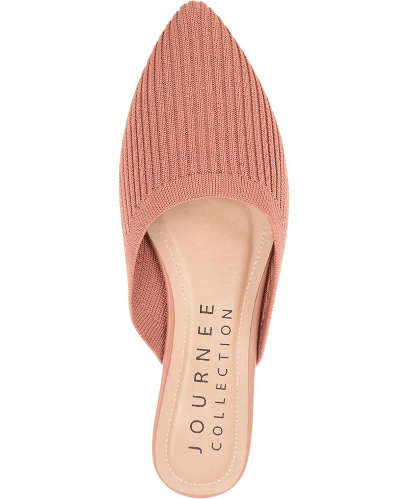 Journee Collection Women's Aniee Knit Mules