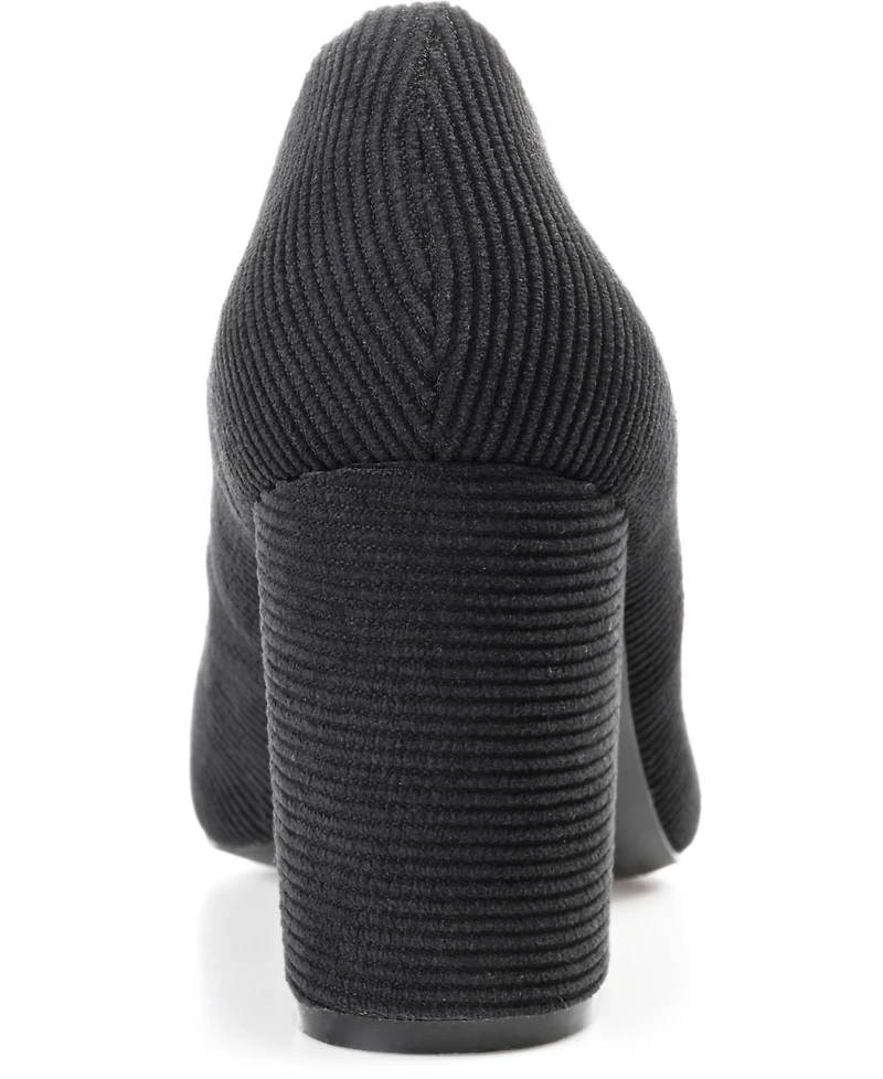 Journee Collection Women's Fai Corduroy Heels