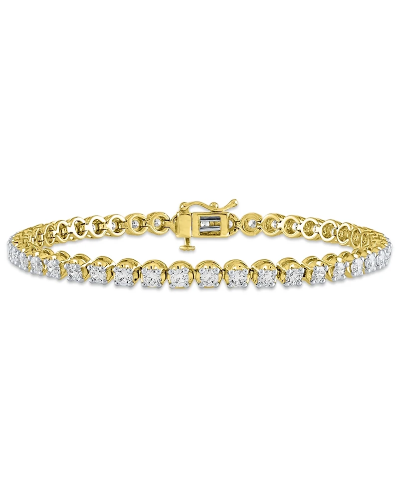 Igi Certified Diamond Tennis Bracelet (4 ct. t.w.) in 14k White Gold or 14k Yellow Gold
