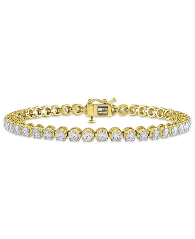 Igi Certified Diamond Tennis Bracelet (4 ct. t.w.) in 14k White Gold or 14k Yellow Gold
