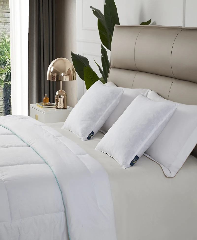 Serta Feather Filled 2-Pack Pillow Inserts, 20" x 20"