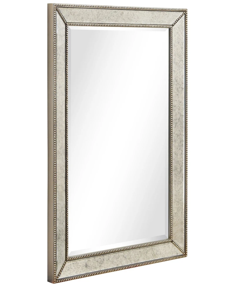 Empire Art Direct Solid Wood Frame Covered with Beveled Antique Mirror Panels