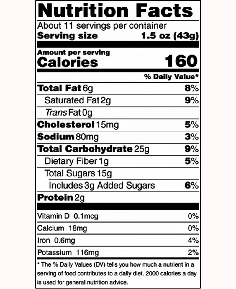 Beatrice Bakery Co. Grandma's Chocolate Fruitcake, 1 lb